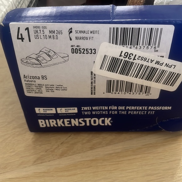 HABANA - Women’s - Birkenstock Arizona BS Sandal - NEW - Picture 6 of 12